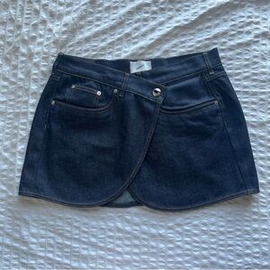 Coperni Indigo Denim Skirt